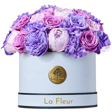 Jardin Dome - Purple by La Fleur Lifetime Flowers