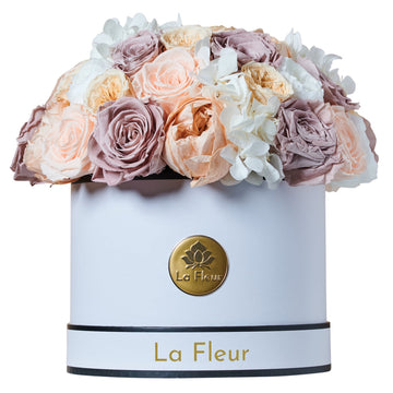 Jardin Dome - Blush by La Fleur Lifetime Flowers