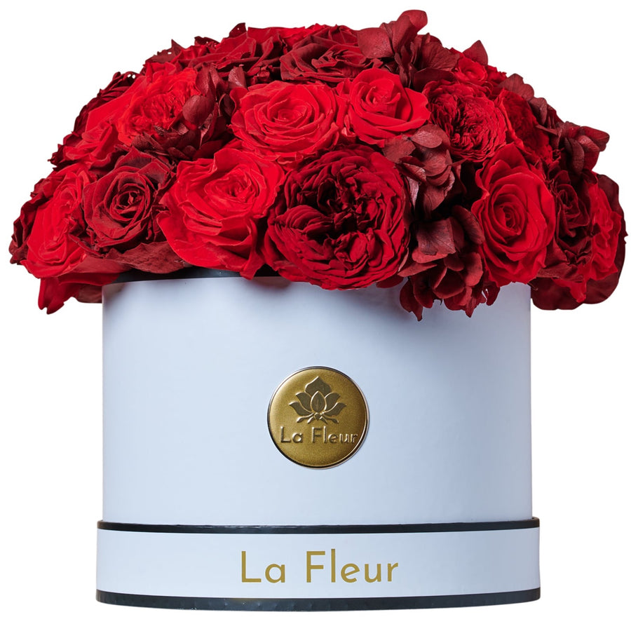 Jardin Dome - Red by La Fleur Lifetime Flowers