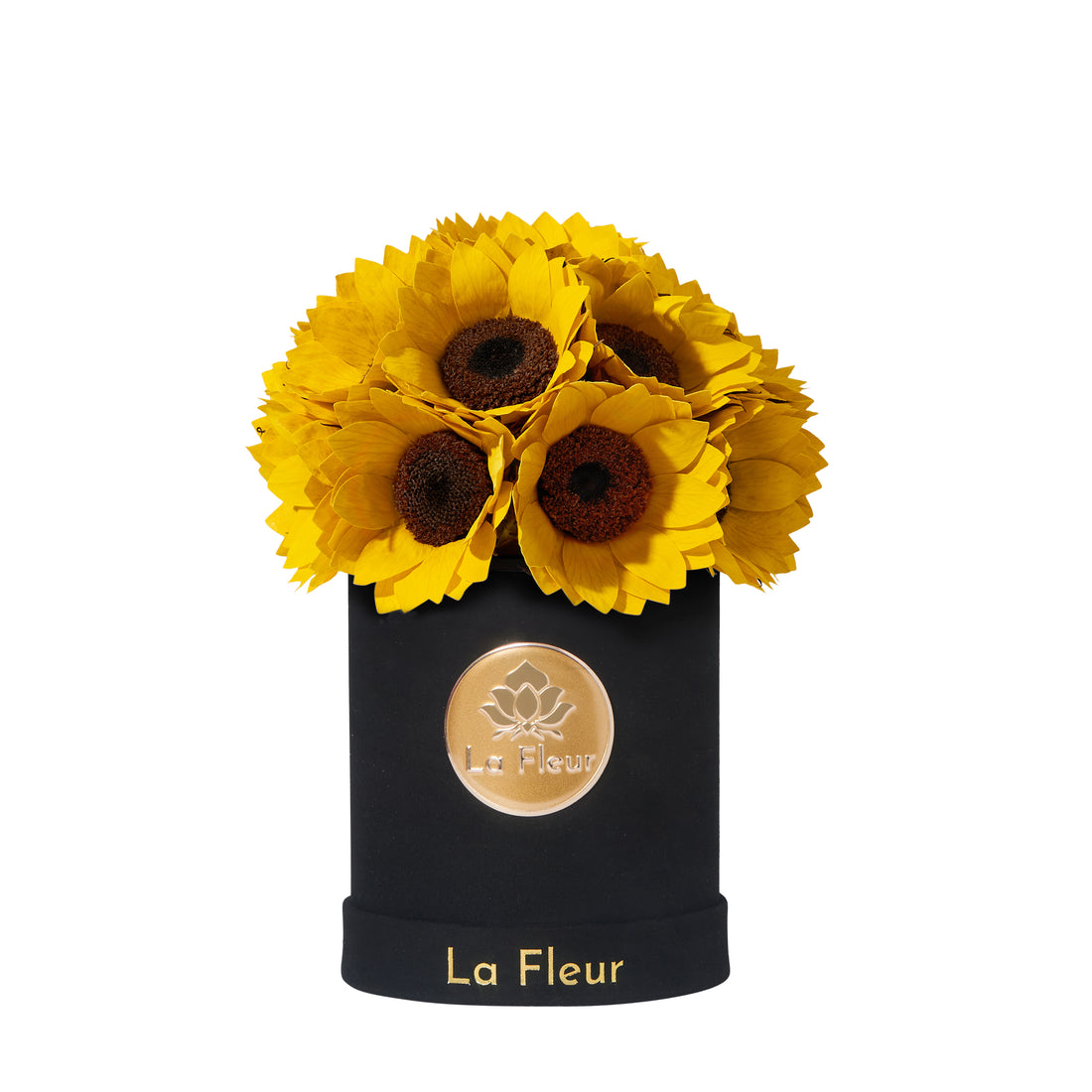 Sunflower Super Petit Dome by La Fleur Lifetime Flowers