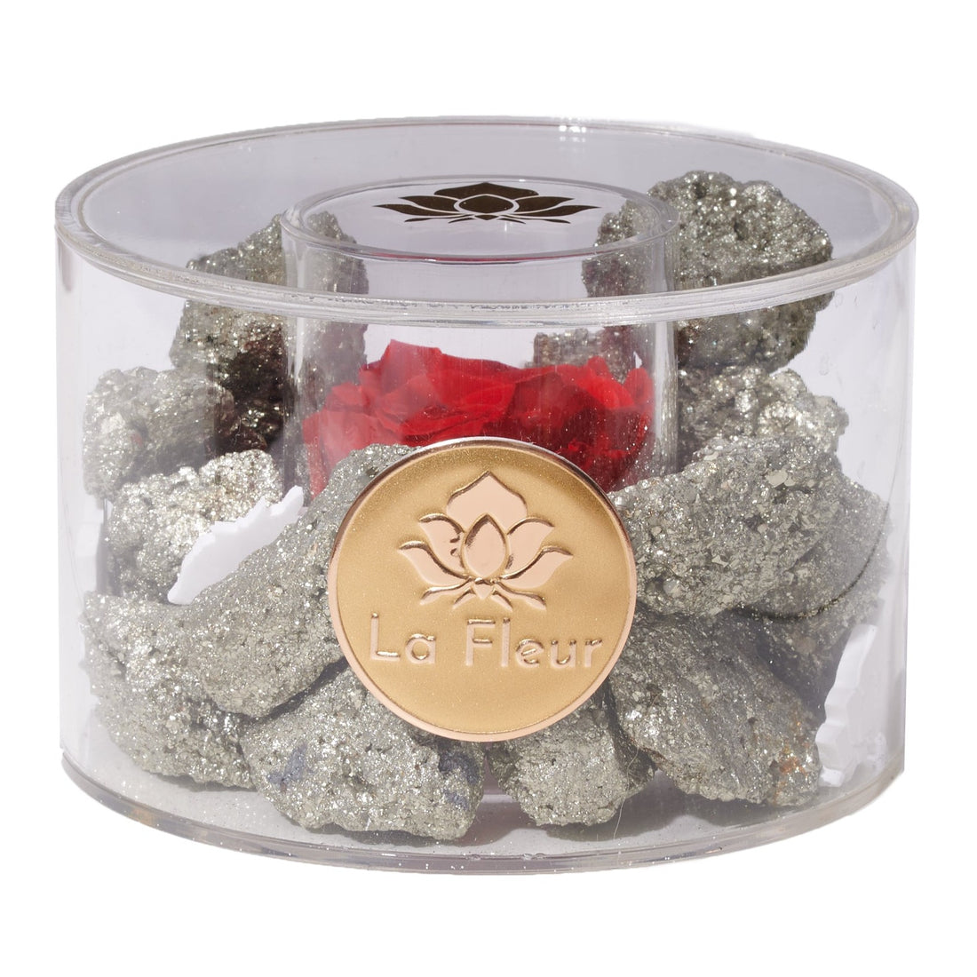 Pyrite Crystal Diffuser by La Fleur Lifetime Flowers