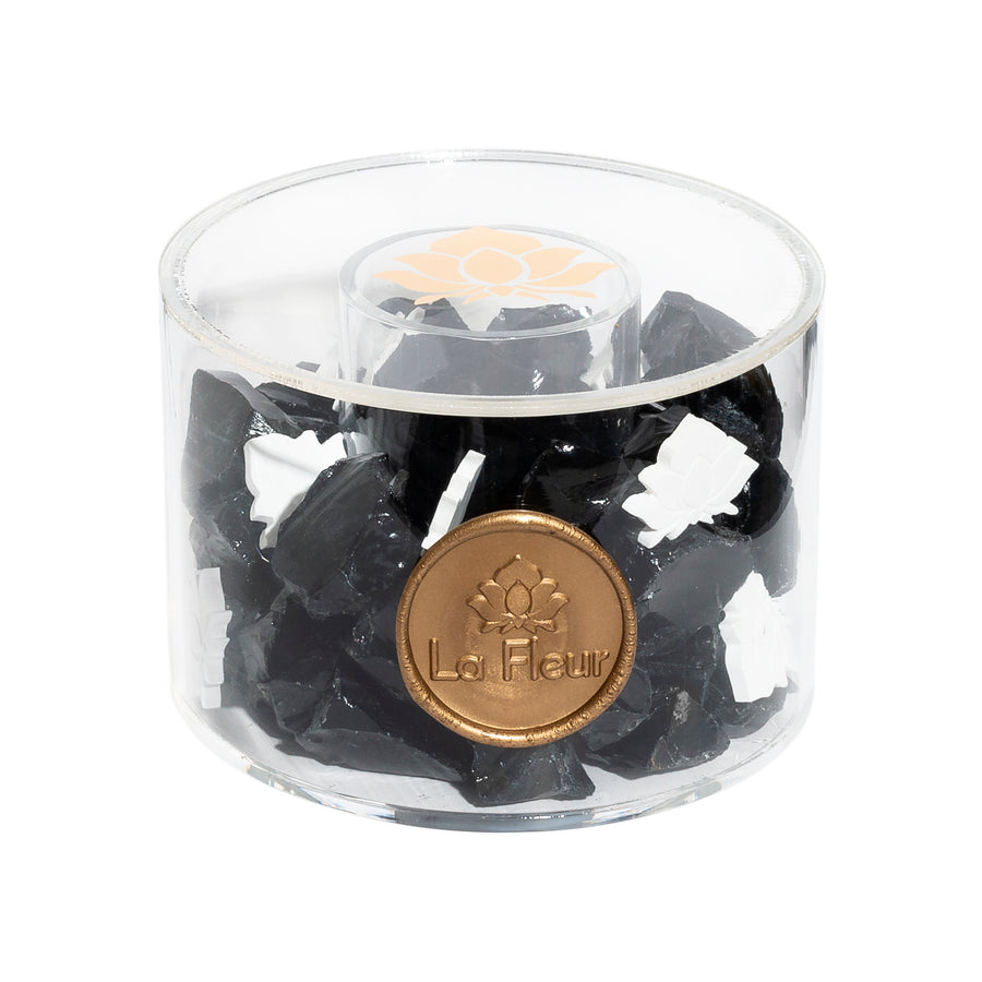 Obsidian Crystal Diffuser by La Fleur Lifetime Flowers