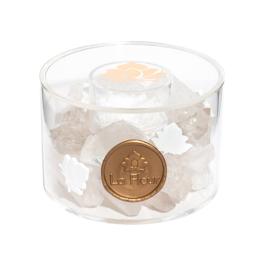 Quartz Crystal Diffuser by La Fleur Lifetime Flowers