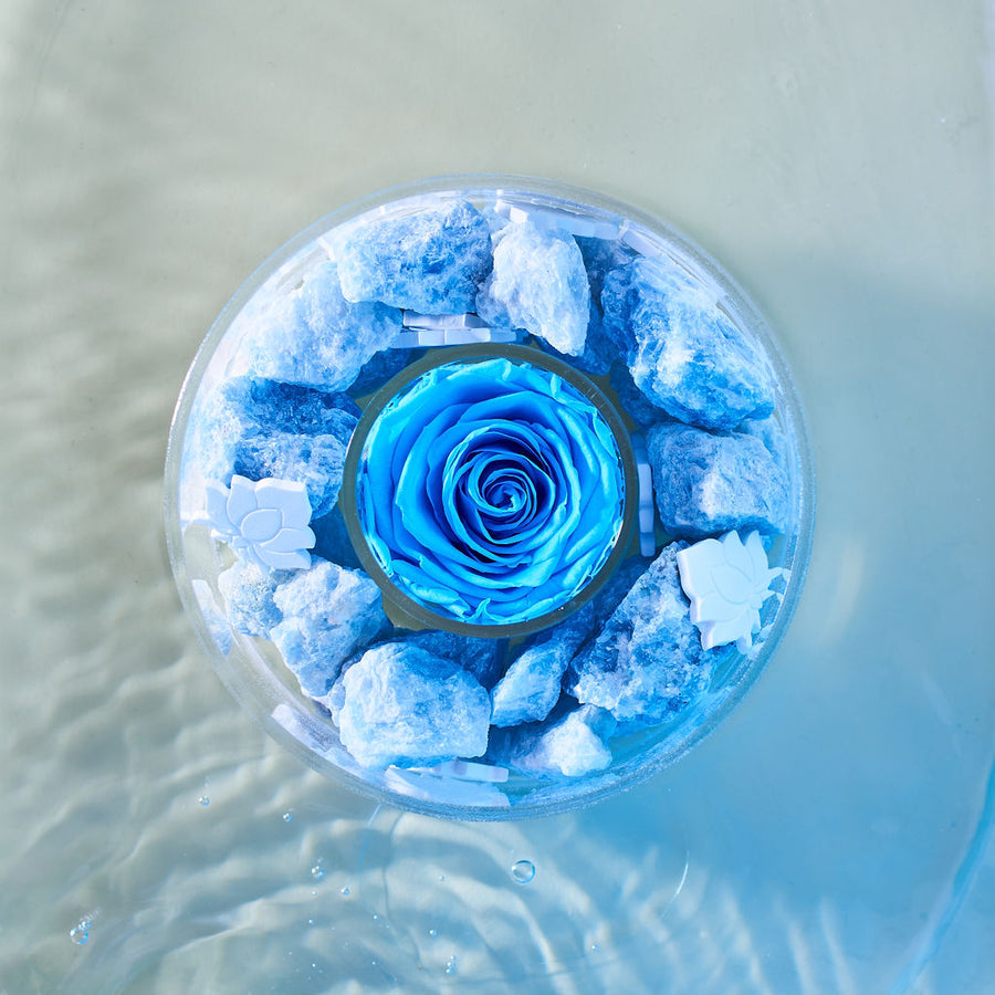 Celestite Crystal Diffuser by La Fleur Lifetime Flowers